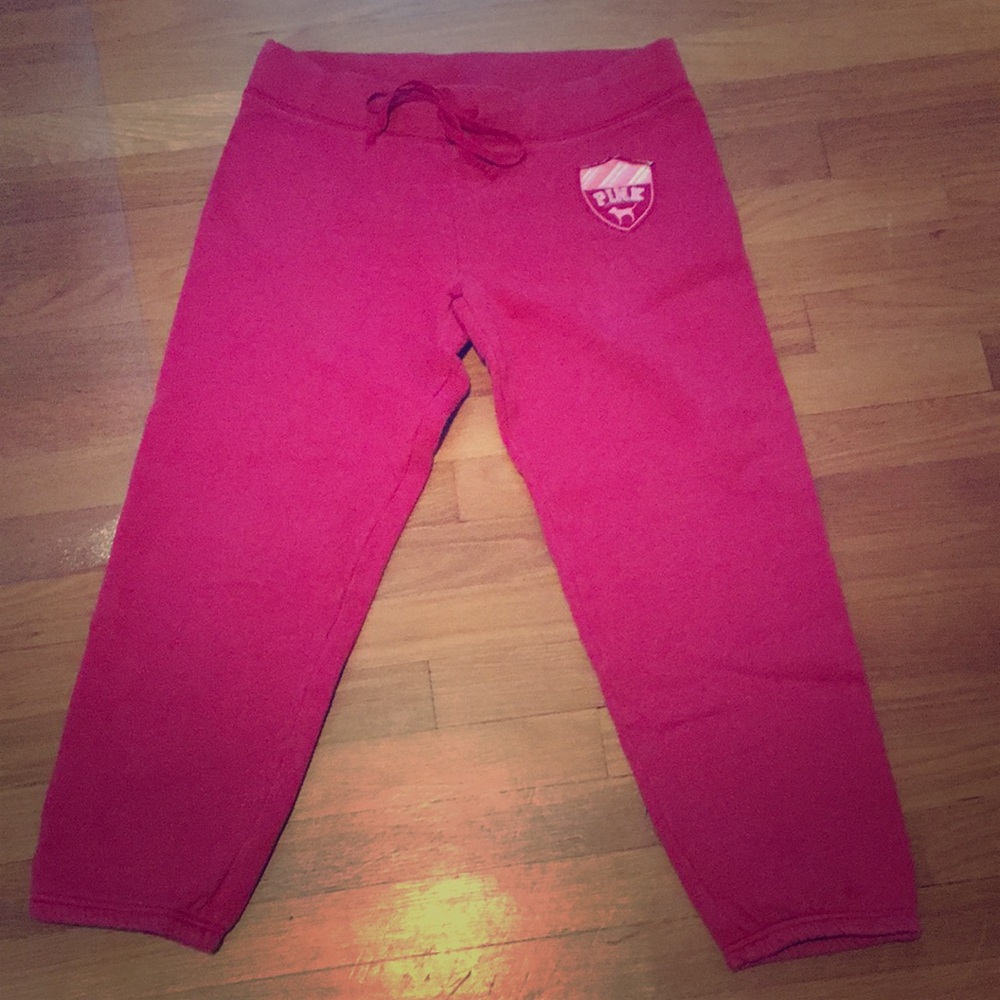 Pink size medium sweatpants